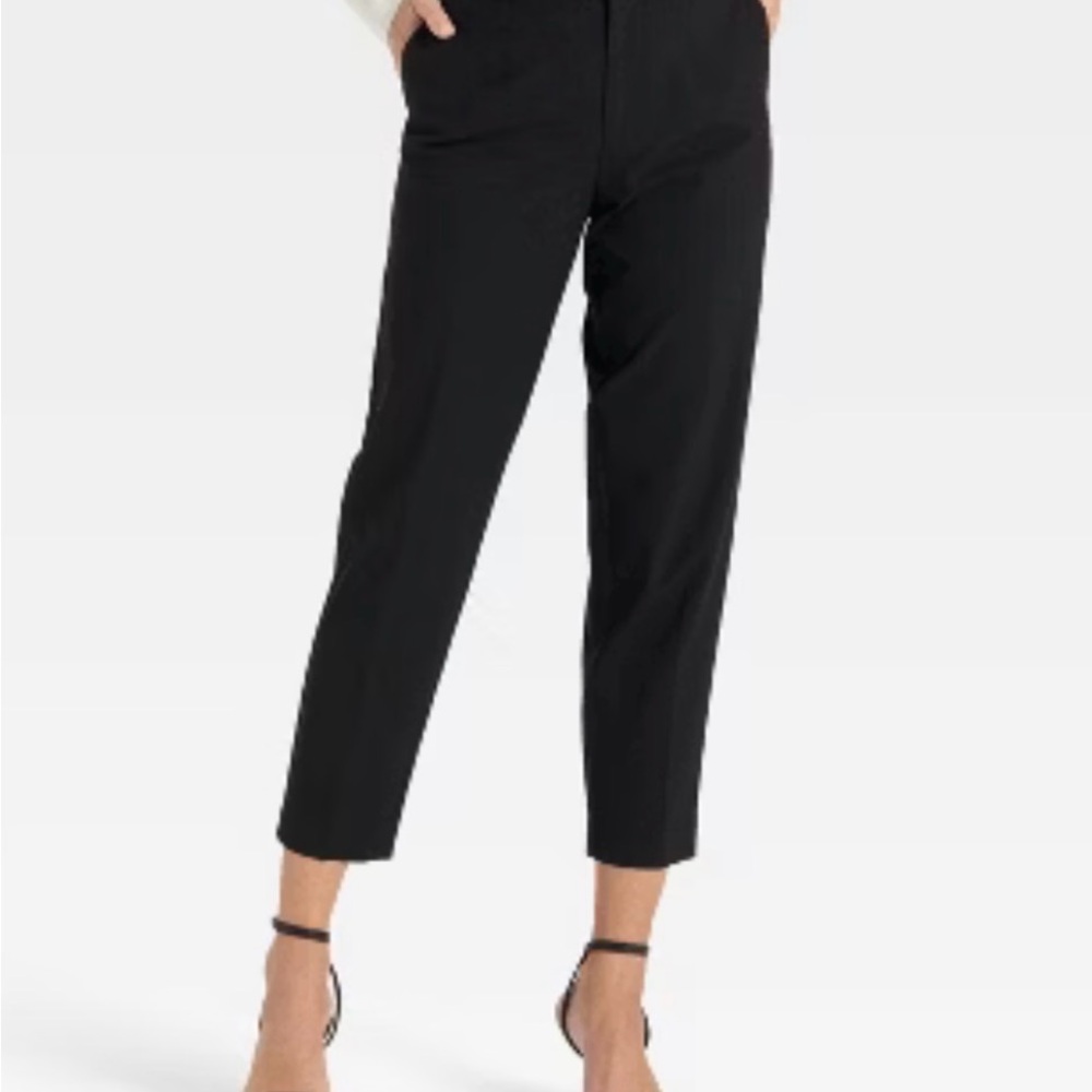 Black Women's Crop Pants